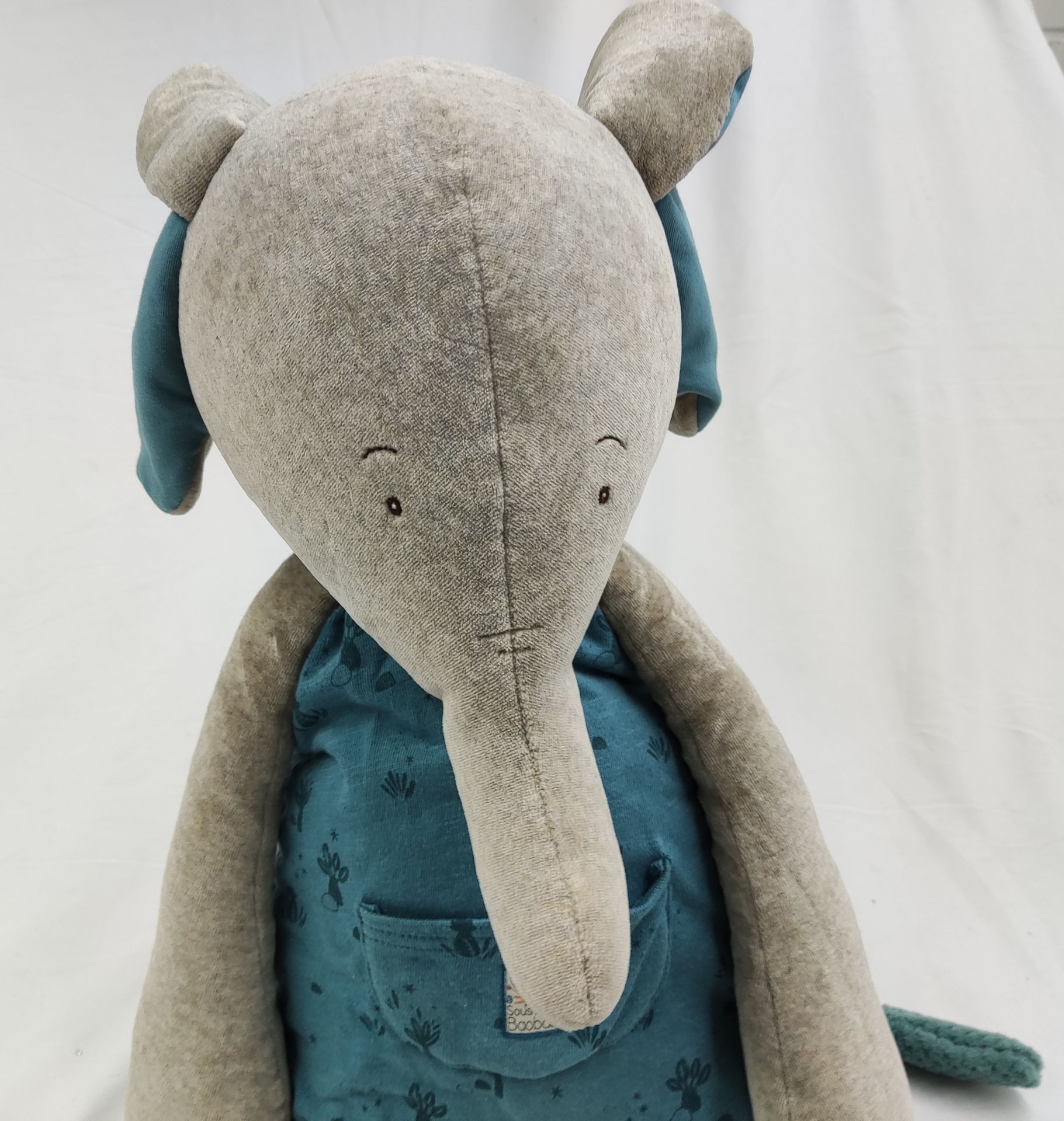 1 x MOULIN ROTY Sous Mon Baobab Bergamote Elephant Soft Toy - New - Original RRP £39.99 - Image 3 of 9