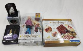 1 x HARRY POTTER Toy Assortment - Luna Lovegood Doll, Tattoo Station, Wax Seal Kit and Hedwig Figure