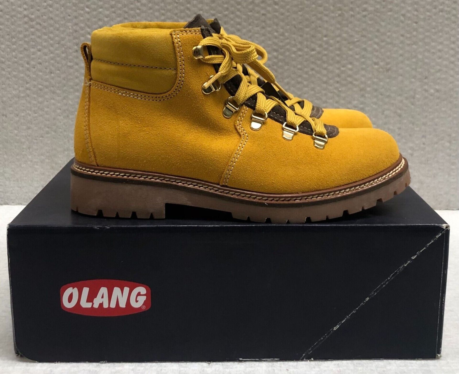 1 x Pair of Designer Olang Women's Winter Boots - Merano.Win.BTX 822 Giallo - Euro Size 41 - New - Image 5 of 7