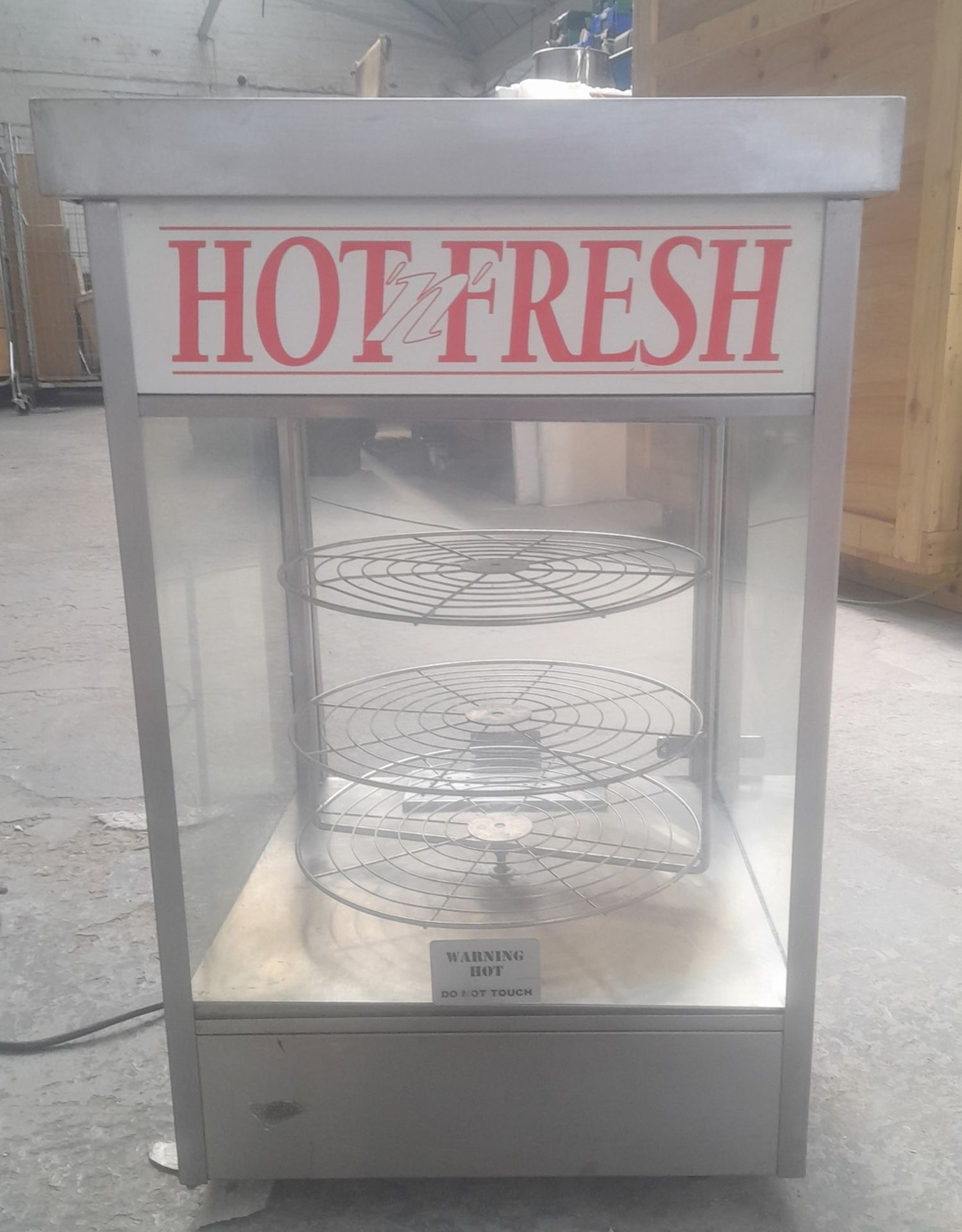 1 x Hot Food Countertop Display Cabinet - CL011 - Location: Altrincham WA14