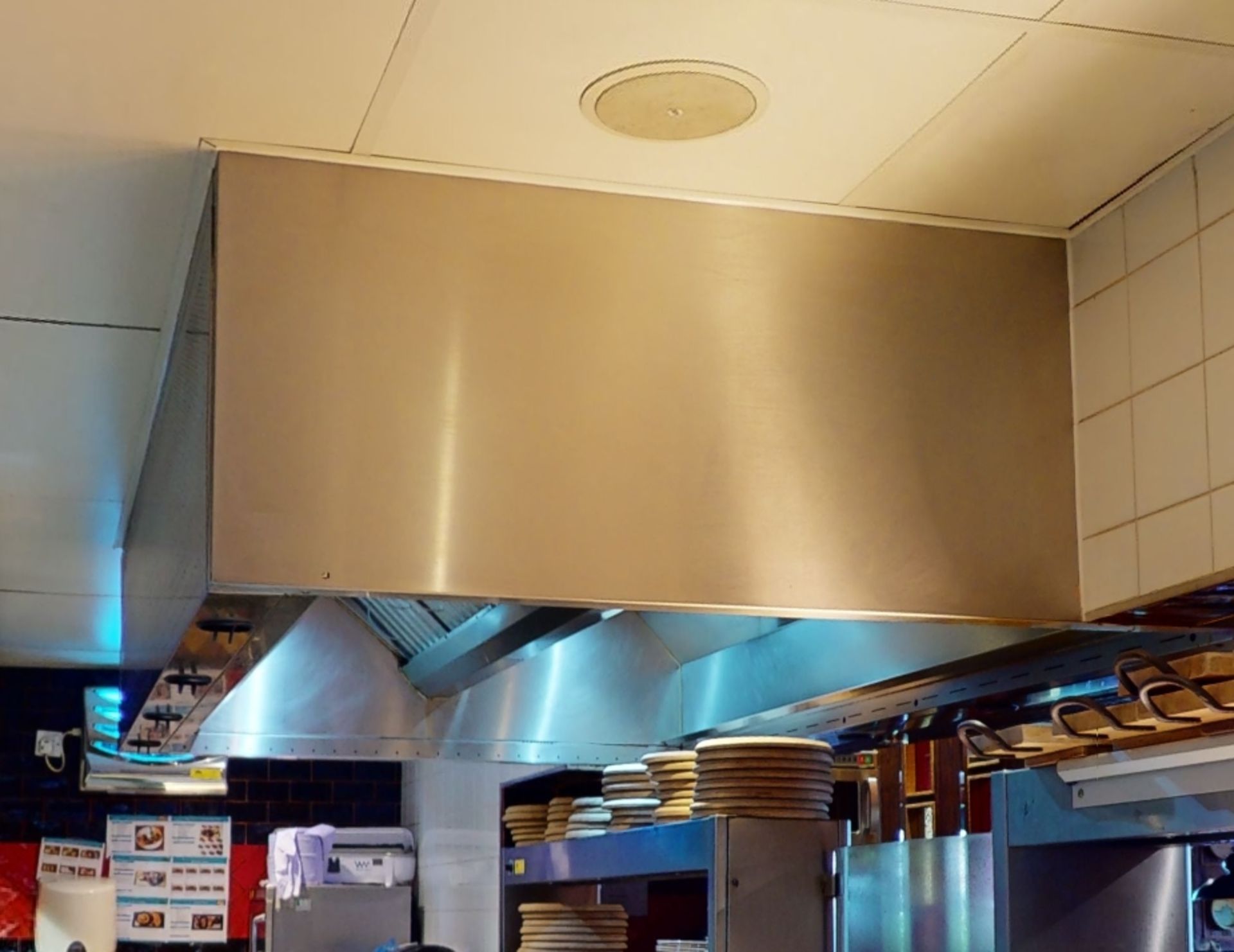 1 x Stainless Steel Extraction Canopy - Image 3 of 4