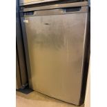 1 x Logik Undercounter Three Drawer Storage Freezer With Silver Finish