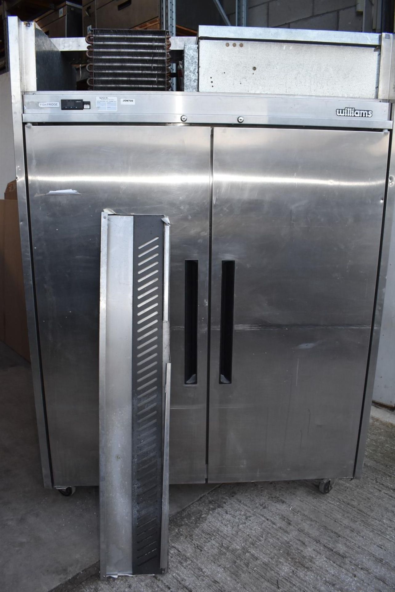 1 x Williams MJ2SA Jade Upright Double Door Refrigerator - Recently Removed From a Working - Image 2 of 8