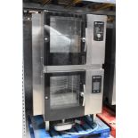 1 x Houno Double 6 Grid Stacked Combi Oven - Model: C 1.06 / CPE 1.06 - 3 Phase