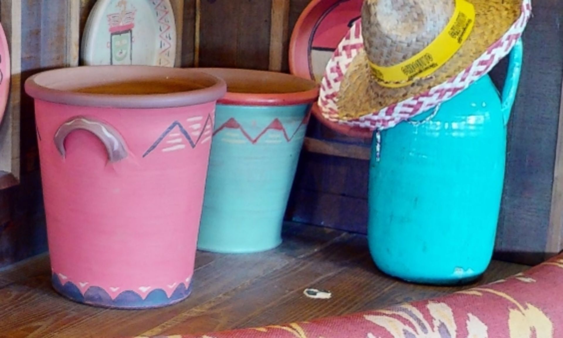 Approx 14 x Assorted Jugs, Vases and Buckets From a Mexican Themed Restaurant Restaurant - Image 7 of 7