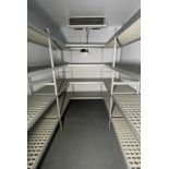 1 x Aluminium Cold Room Shelving Featuring Perforated Hygenic Shelves - U Shape Configuration