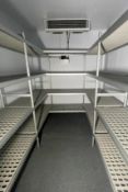1 x Aluminium Cold Room Shelving Featuring Perforated Hygenic Shelves - U Shape Configuration