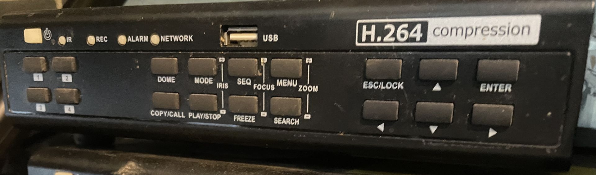 1 x 4 Channel CCTV Digital Video Recorder - Model H.264 Compression - Midi Size Unit - Image 6 of 6