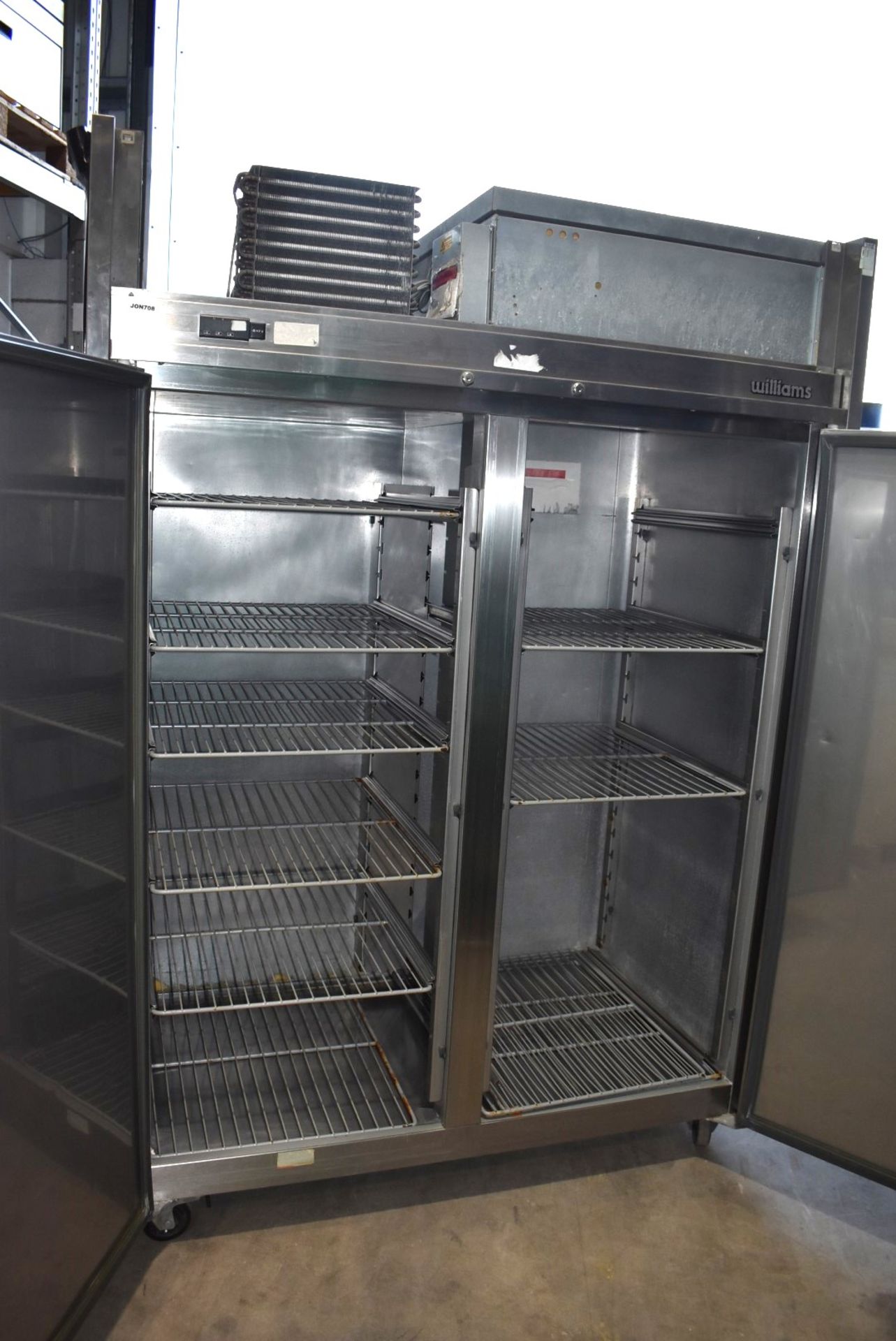 1 x Williams MJ2SA Jade Upright Double Door Refrigerator - Recently Removed From a Working - Image 5 of 9