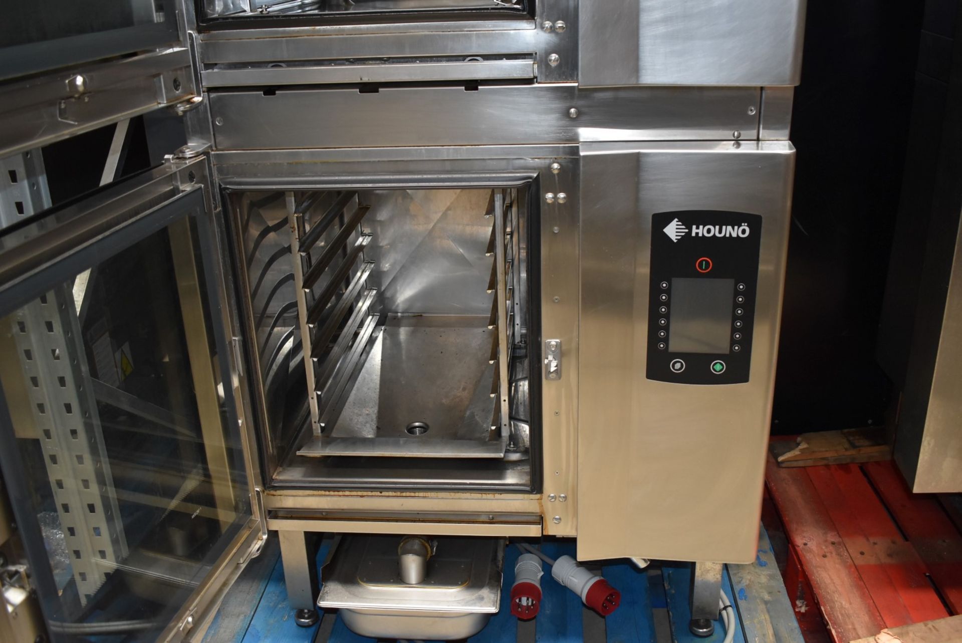 1 x Houno Double 6 Grid Stacked Combi Oven - Model: C 1.06 / CPE 1.06 - 3 Phase - Image 3 of 21
