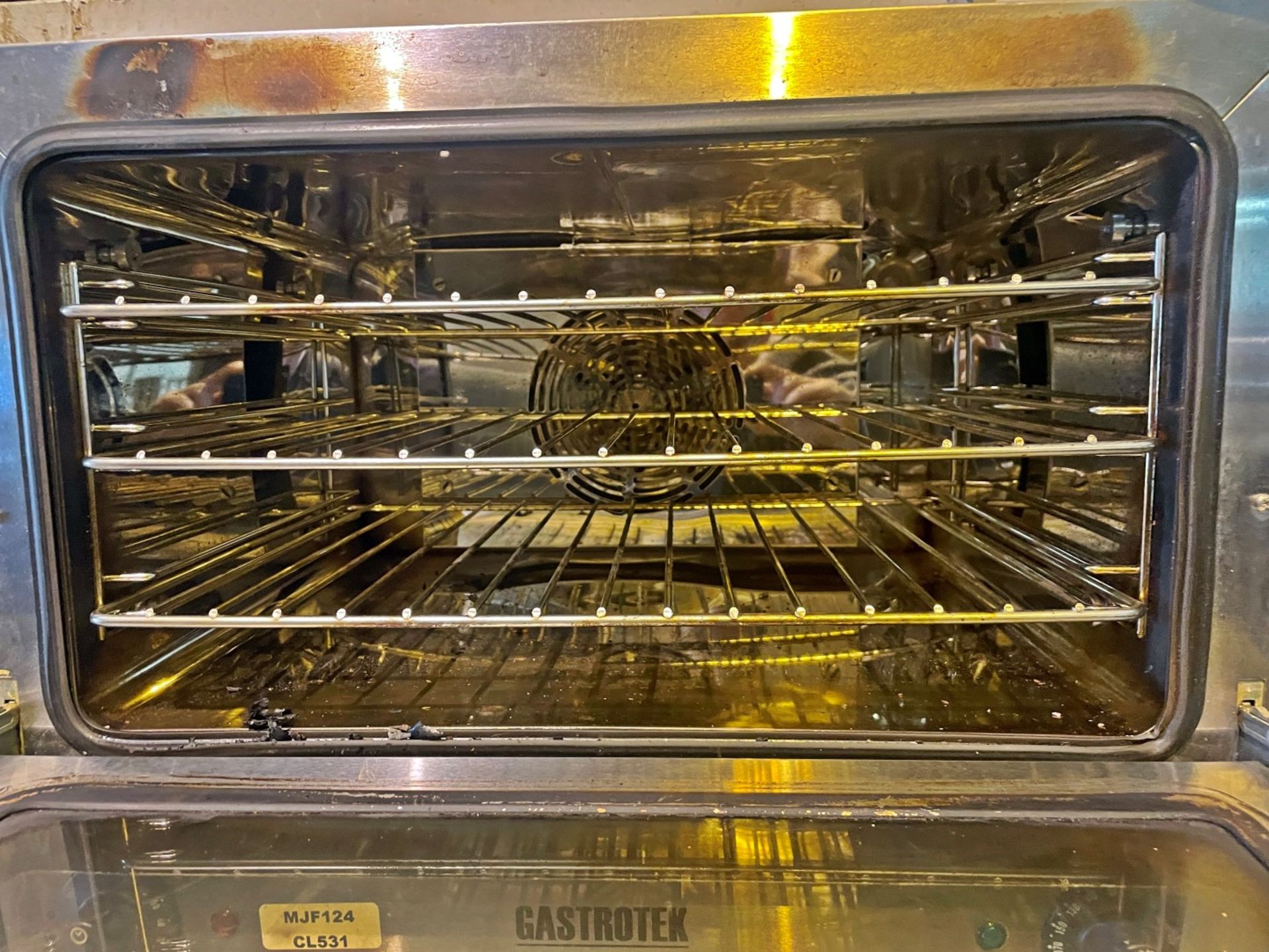 1 x Gastrotek Countertop Commercial Oven With a Stainless Steel Finish - Image 3 of 6