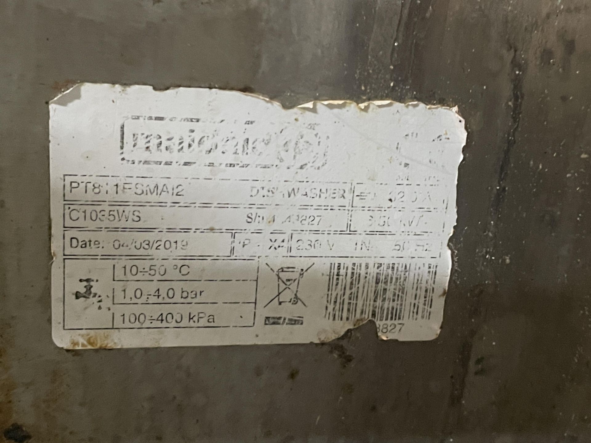 1 x Maidaid C1035WS Commercial Passthrough Dishwasher - 230v - 2019 Model - Image 2 of 11