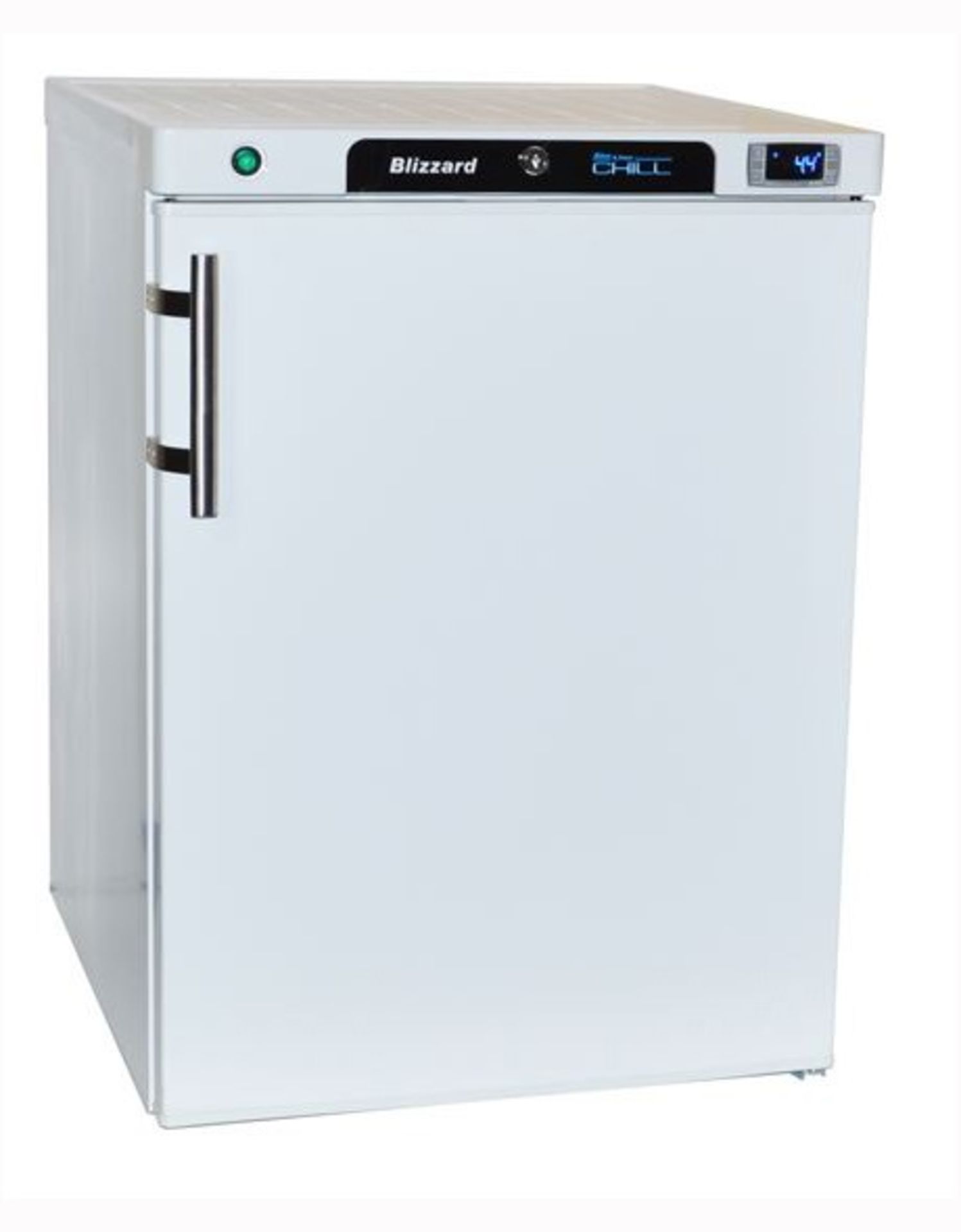 1 x BLIZZARD Efficient Stainless Steel Under Counter Storage Freezer 84cm x 60cm - Image 4 of 6