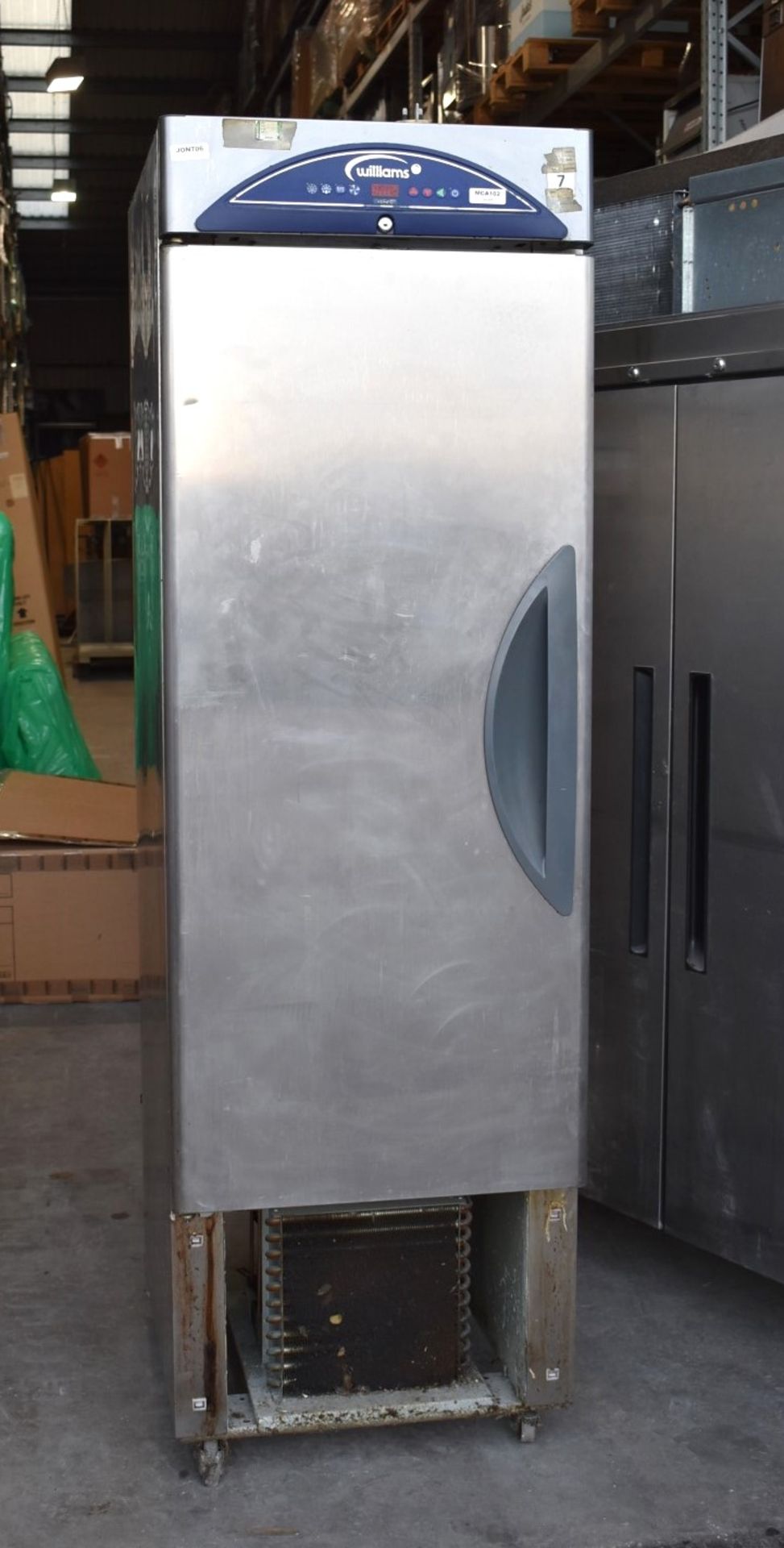 1 x Williams HZ12 Upright Single Door Refrigerator - Recently Removed From a Working Environment -