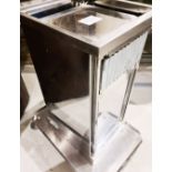 1 x HP1 Universal Stainless Steel Robust Plate Warmer And Dispenser On Castors