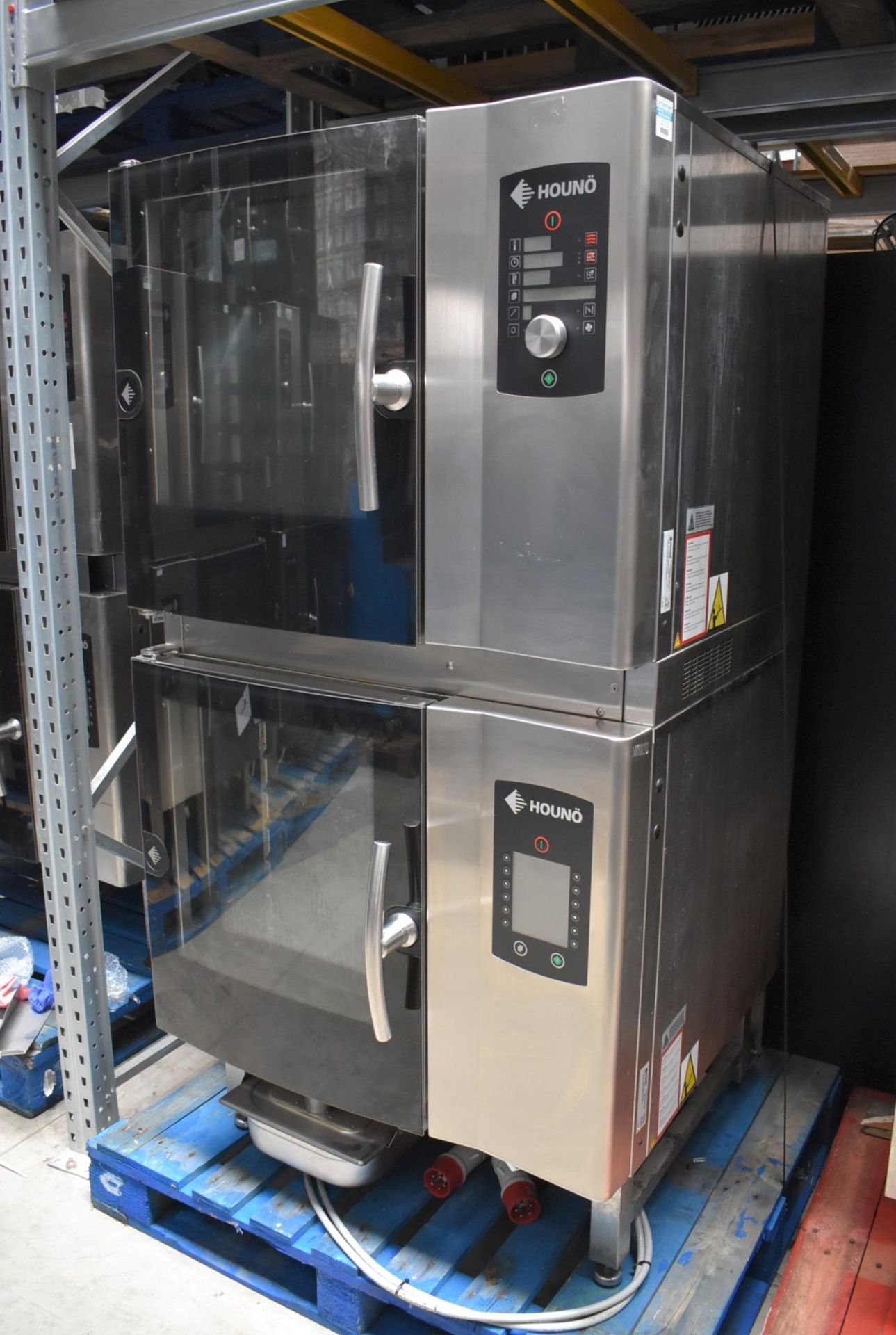 1 x Houno Double 6 Grid Stacked Combi Oven - Model: C 1.06 / CPE 1.06 - 3 Phase - Image 6 of 21