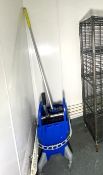 1 x Commercial Mop Bucket With Mop