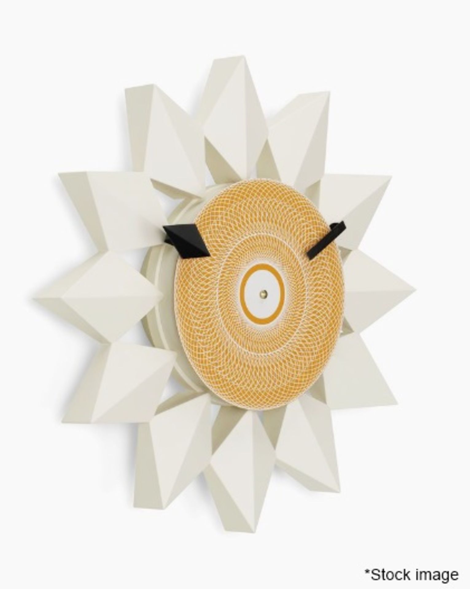 1 x VITRA George Nelson 'Diamond Markers' Designer Wall Clock - Original Price £655.00 - Image 2 of 8