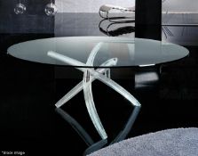 1 x REFLEX ANGELO Fili D'erba 72 Italian Designer Dining Table - Original RRP £13,166