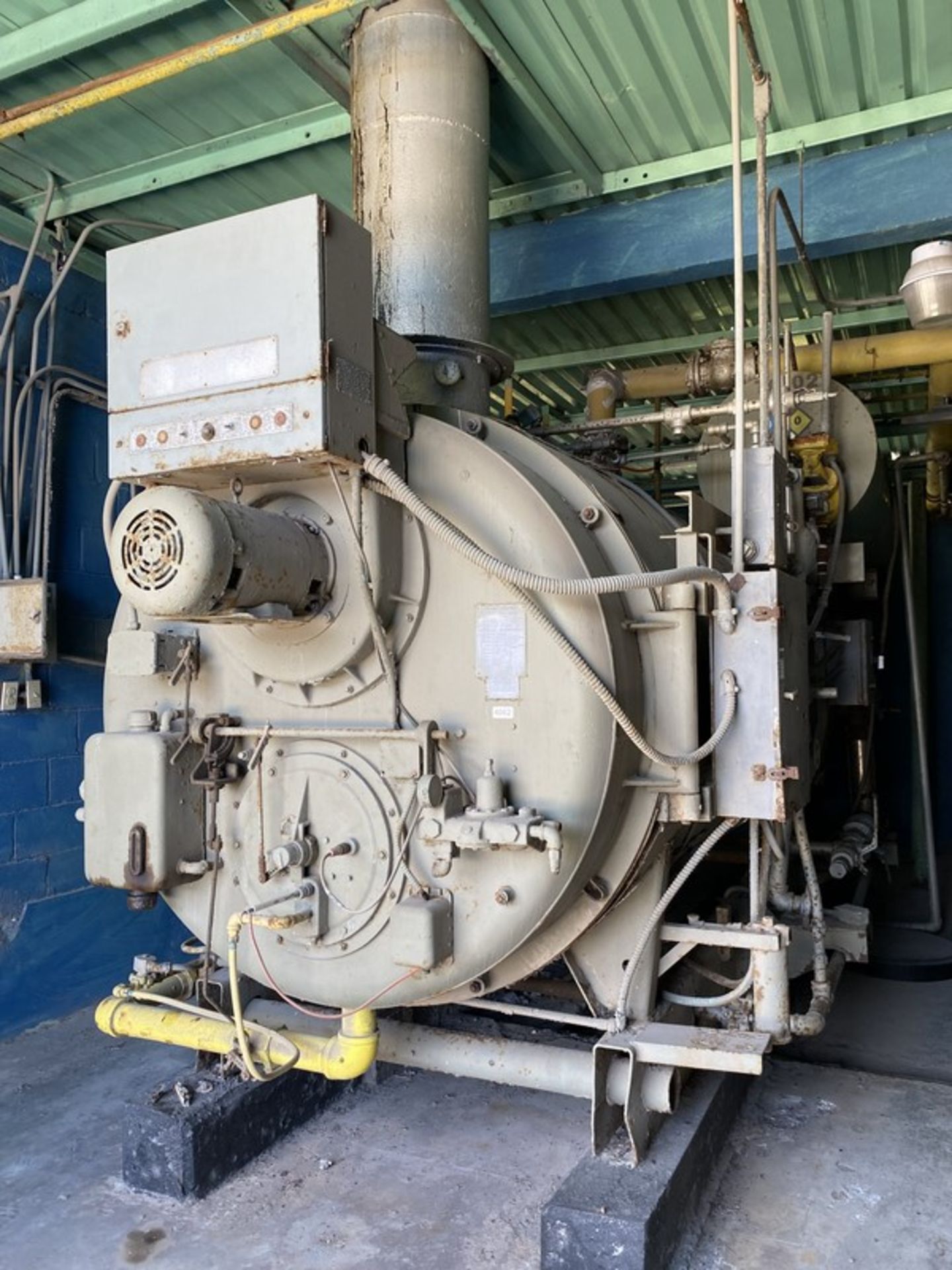 200 HP Cleaver Brooks Packaged Boiler. CB700-200, SN. L-88838, Natural gas fired.