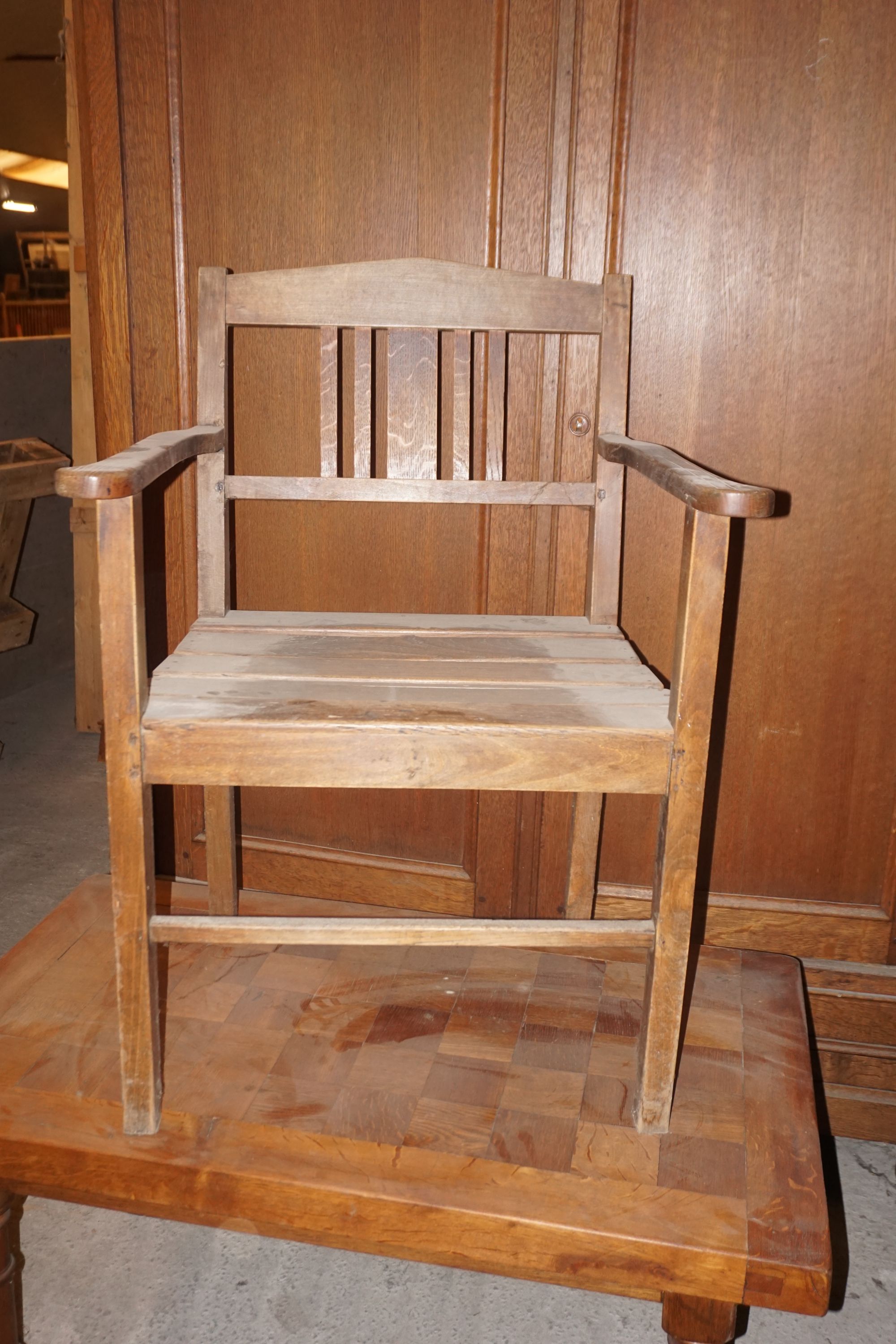 Wooden chair-H90x63
