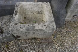 Sandstone trough-H35x53x56