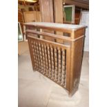 Oak radiator furniture-H115x115x28