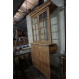 Oak cupboard-H255x110