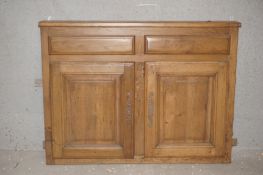 Oak cupboard-H80x106