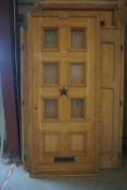 Oak front door-H228x100