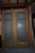 Double oak door-H278x200