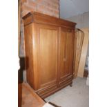Oak wardrobe-H205x150x53