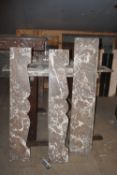 Marble pieces-