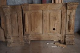 Decorative oak panel-H110x185
