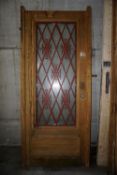 Oak front door-H232x99