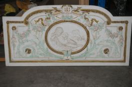 Plaster decorative panel-H70x136