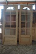 Lot (2) of pine doors-H223x83