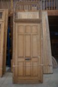 Oak front door-H310x110