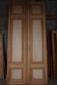 Double pine door-H330x150