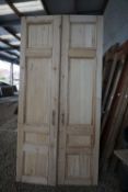 Double pine door-H270x138