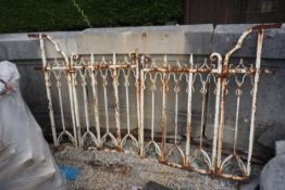 Wrought iron grid-H116x200