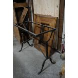 Wrought iron table-H70x83x36