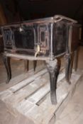 Cast iron stove-H71x44x80