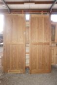 Lot (2) of Pine doors-H223x84