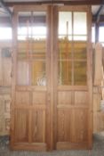 Double pine door-H270x150