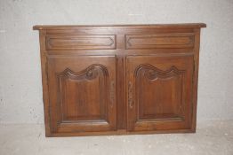 Oak cupboard-H84x120