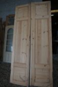 Double pine door-H280x136