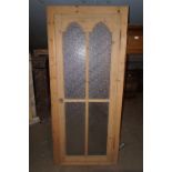 Pine window with frame-H117x80