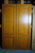 Double oak door-H240x150