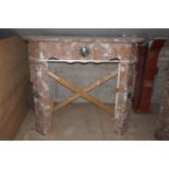 Marble fireplace-H125x137x45